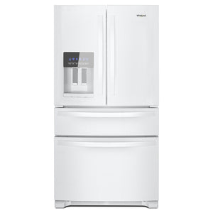 Whirlpool Réfrigérateur 24,5 pi³ avec porte à 2 battants blanc WRMF3636RW