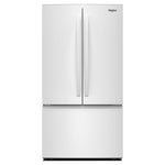 Whirlpool 36" 31 Cu. Ft. White French Door Refrigerator - WRFF3136SW