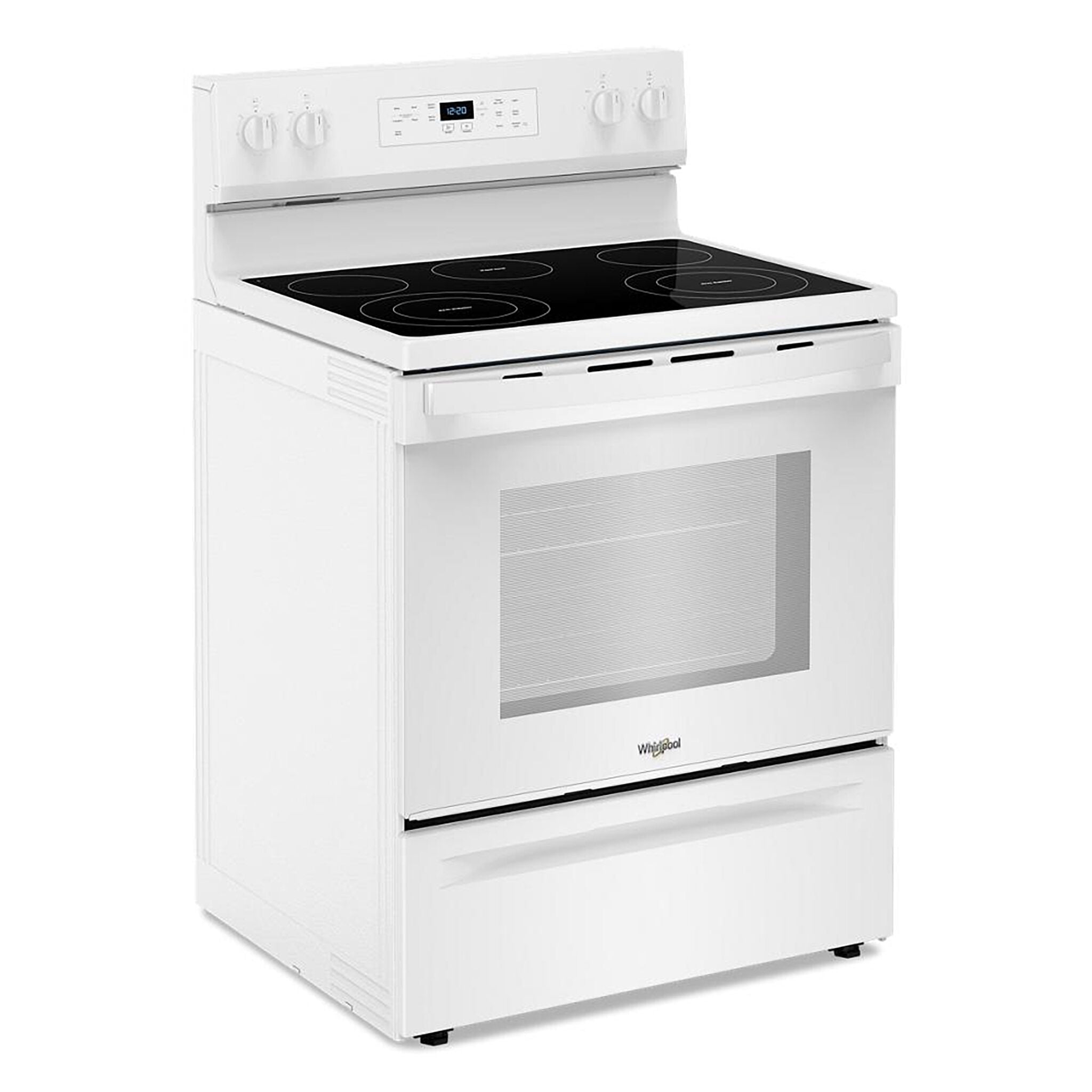 Whirlpool White Freestanding Electric Range (5.3 Cu.Ft.) - YWFES3330RW
