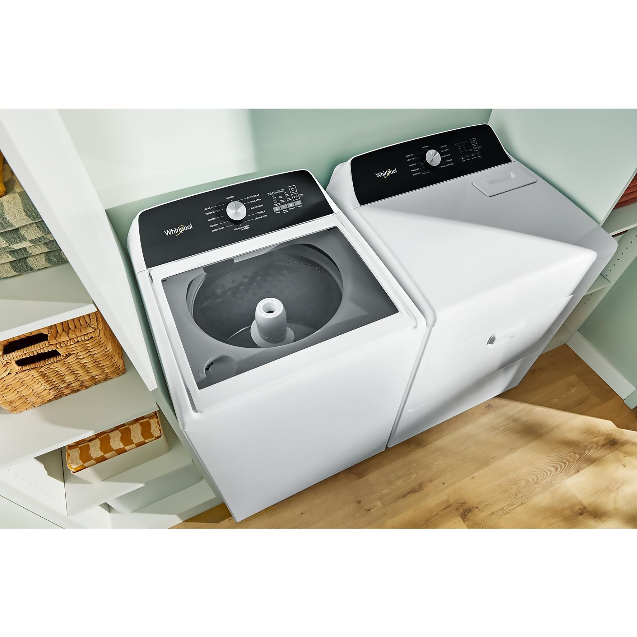 Whirlpool White Top Load Washer (5.2 Cu.ft.) - WTW5025SW