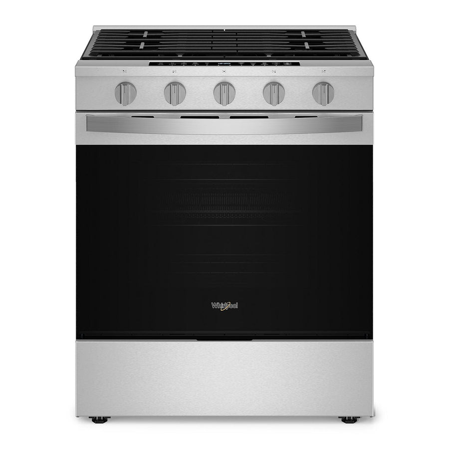 Whirlpool Fingerprint Resistant Stainless Steel Slide-In Gas Range (5 Cu.Ft.) - WSGS7530RZ