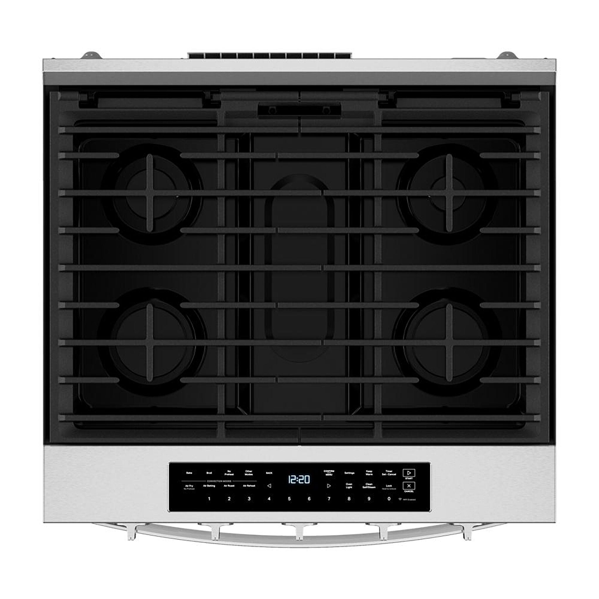 Whirlpool Fingerprint Resistant Stainless Steel Slide-In Gas Range (5 Cu.Ft.) - WSGS7530RZ