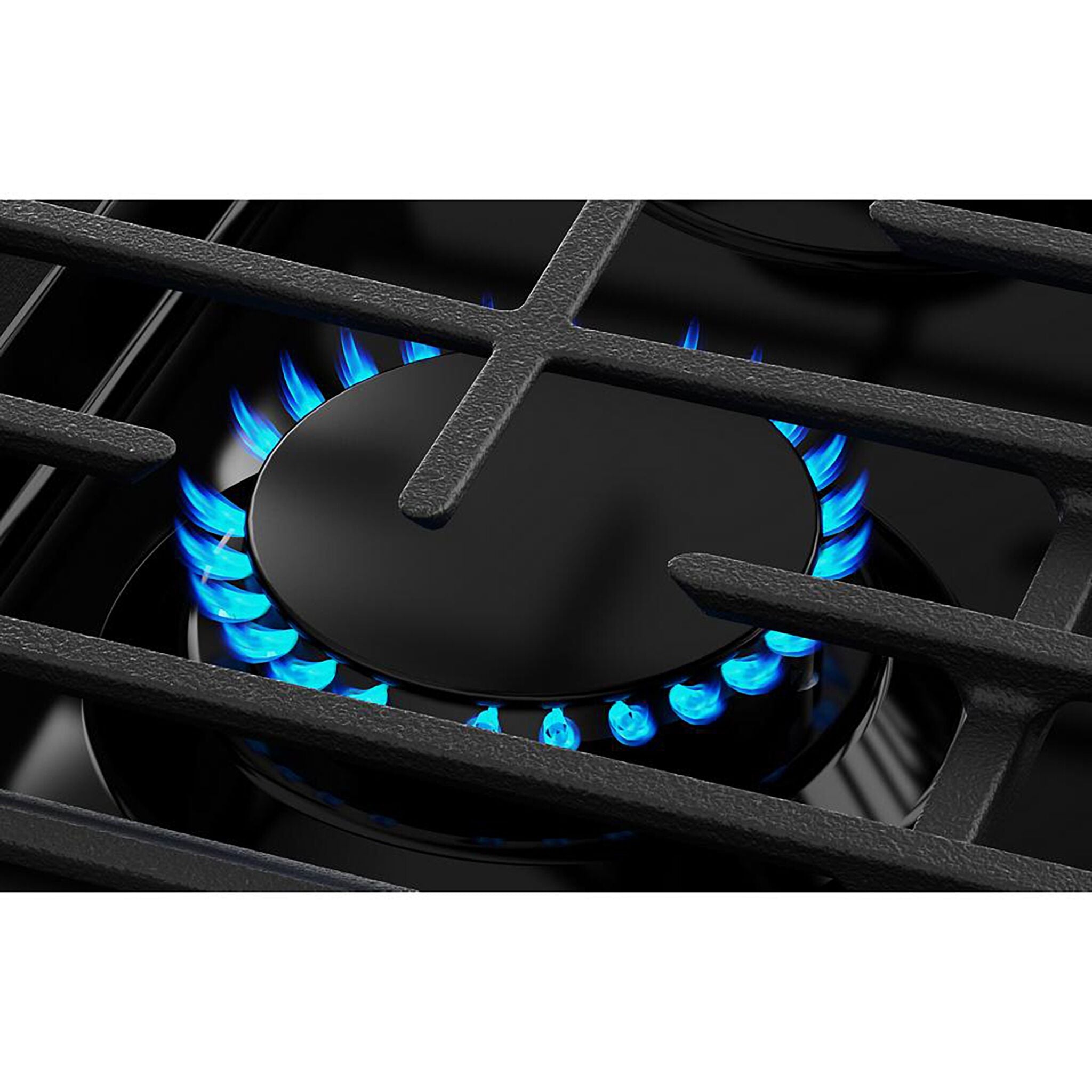 Whirlpool Black-on-Stainless Slide-In Gas Range (5 Cu.Ft.)- WSGS7530RV