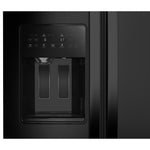 Whirlpool 36" 20.85 Cu. Ft. Black Counter-Depth Side-by-Side Refrigerator - WRSC5536RB