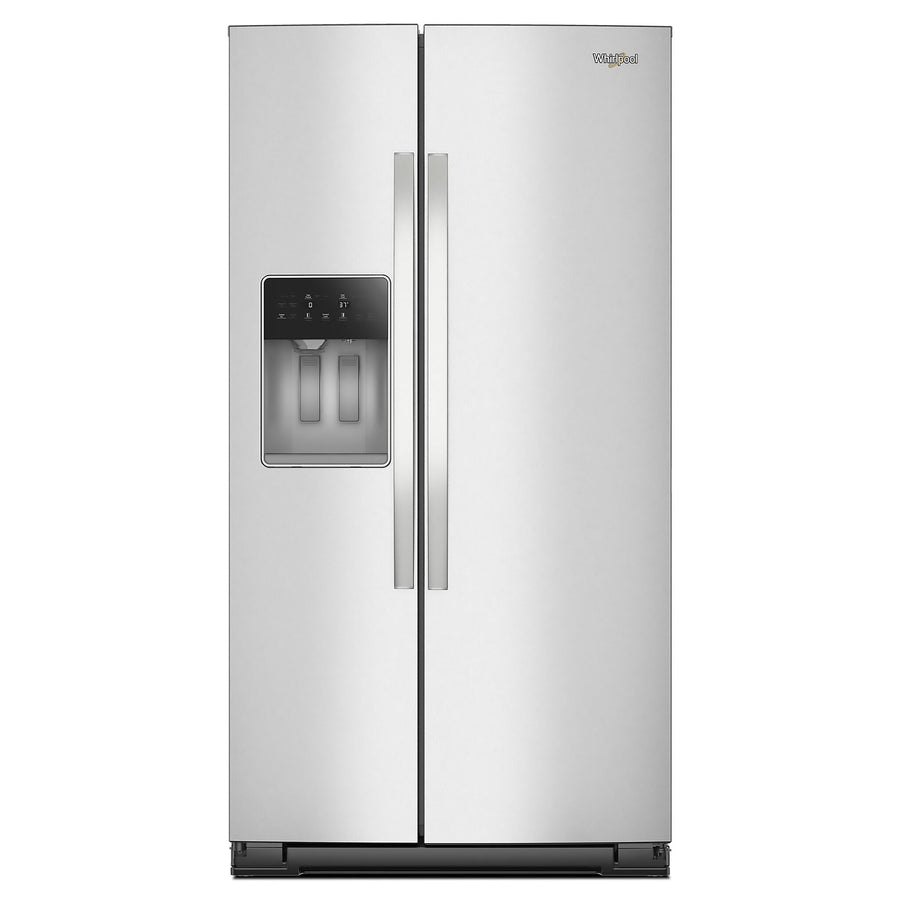 Whirlpool 36" 20.85 Cu. Ft. Fingerprint Resistant Stainless Steel Counter-Depth Side-by-Side Refrigerator - WRSC5536RZ
