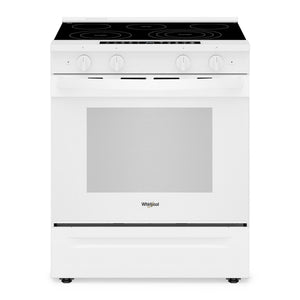 Whirlpool Cuisinière électrique encastrable 5,3 pi³ blanc YWSES7530RW