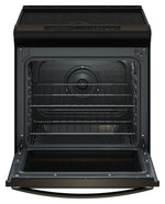 Whirlpool Black on Stainless 30" Induction Range (6.40 Cu Ft) - WSIS5030RV