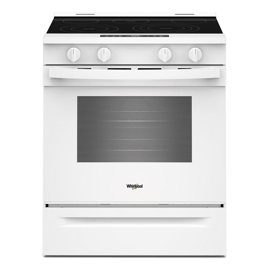Whirlpool White Slide-In Electric Convection Range (5.3 cu.ft.) - YWSES5030SW