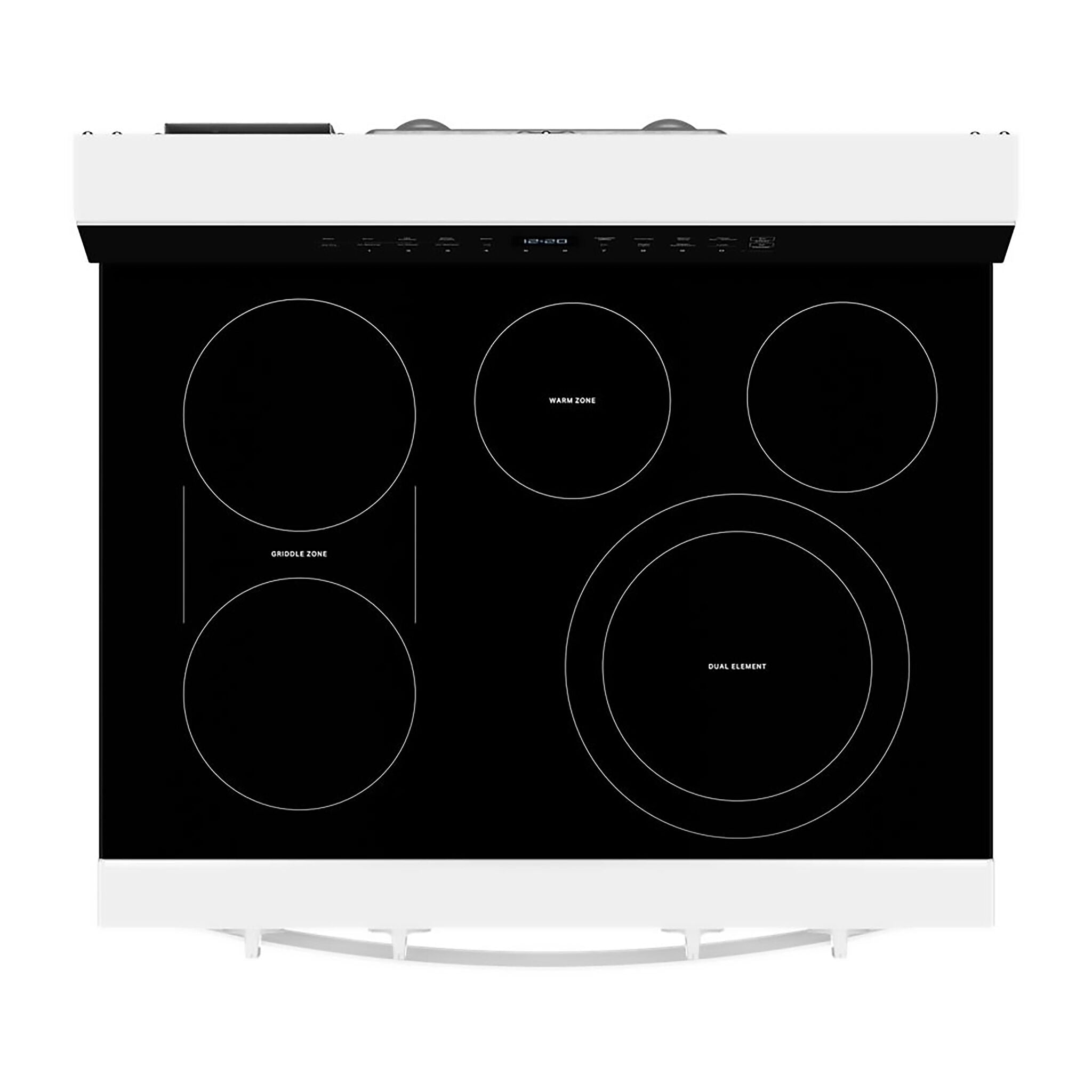 Whirlpool White Freestanding Electric Convection Range (5.3 cu.ft.) - YWFES7030SW