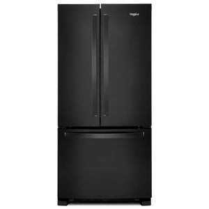 Whirlpool Réfrigérateur 22,1 pi³ avec porte à 2 battants noir WRFF5333PB