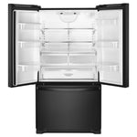 Whirlpool 32.75" 22 Cu. Ft. Black French Door Refrigerator - WRFF5333PB