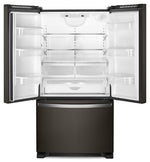 Whirlpool 32.75" 22.1 Cu. Ft. Black Stainless Steel French Door Refrigerator - WRFF5333PV