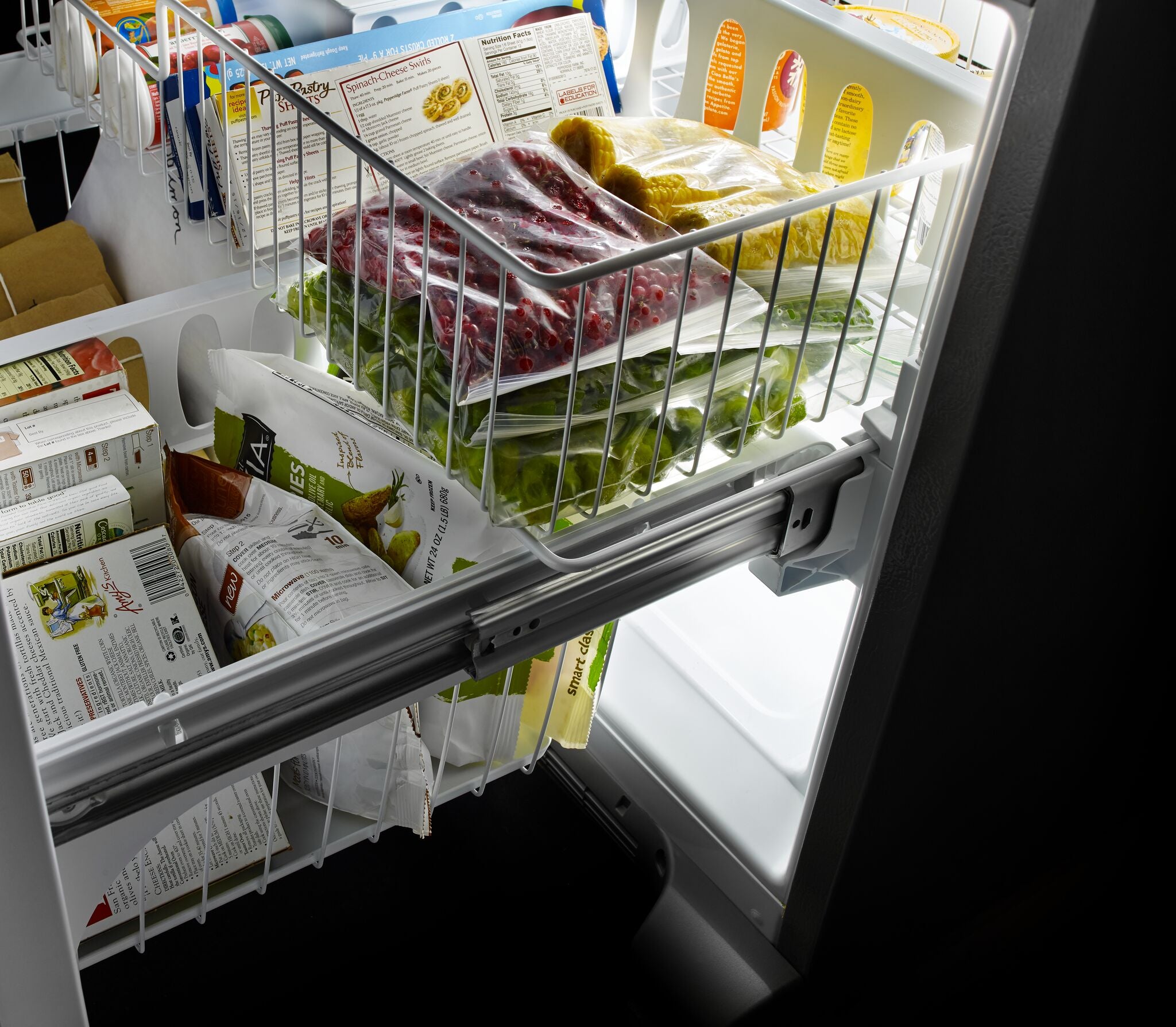 Whirlpool 32.75" 22.1 Cu. Ft. Black Stainless Steel French Door Refrigerator - WRFF5333PV