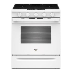 Whirlpool Cuisinière au gaz 5,0 pi³ encastrable à convection blanc WSGS5030SW