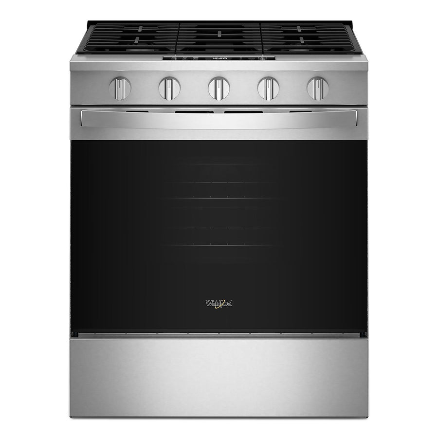 Whirlpool Fingerprint Resistant Stainless Steel Slide-In Gas Convection Range - WSGS5030SZ