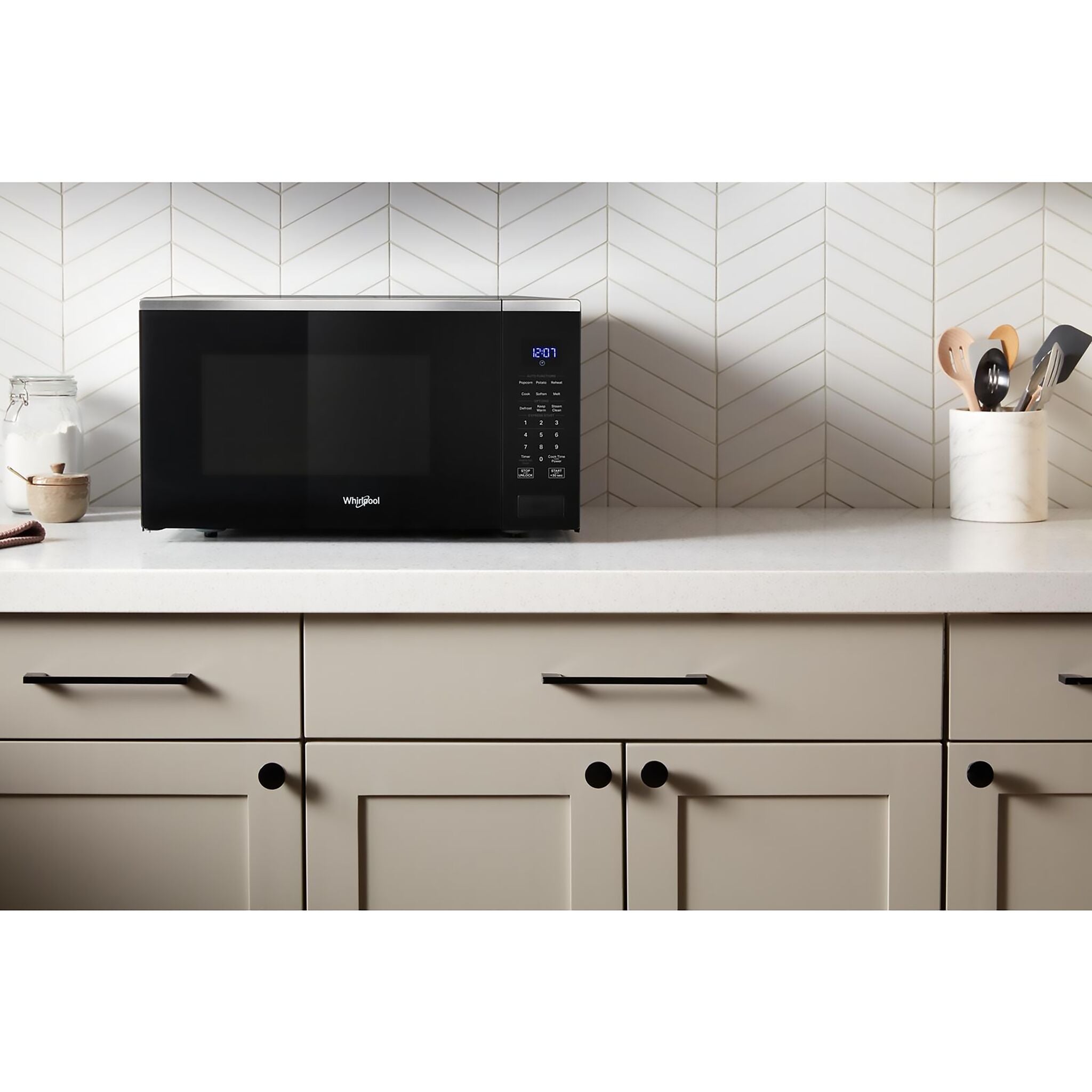 Whirlpool Stainless Steel Countertop Microwave (1.6 Cu.Ft.) - YWMCS7022SS