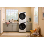 Whirlpool White Gas Dryer with Wrinkle Shield™ (7.4 Cu.Ft.) - WGD5720RW