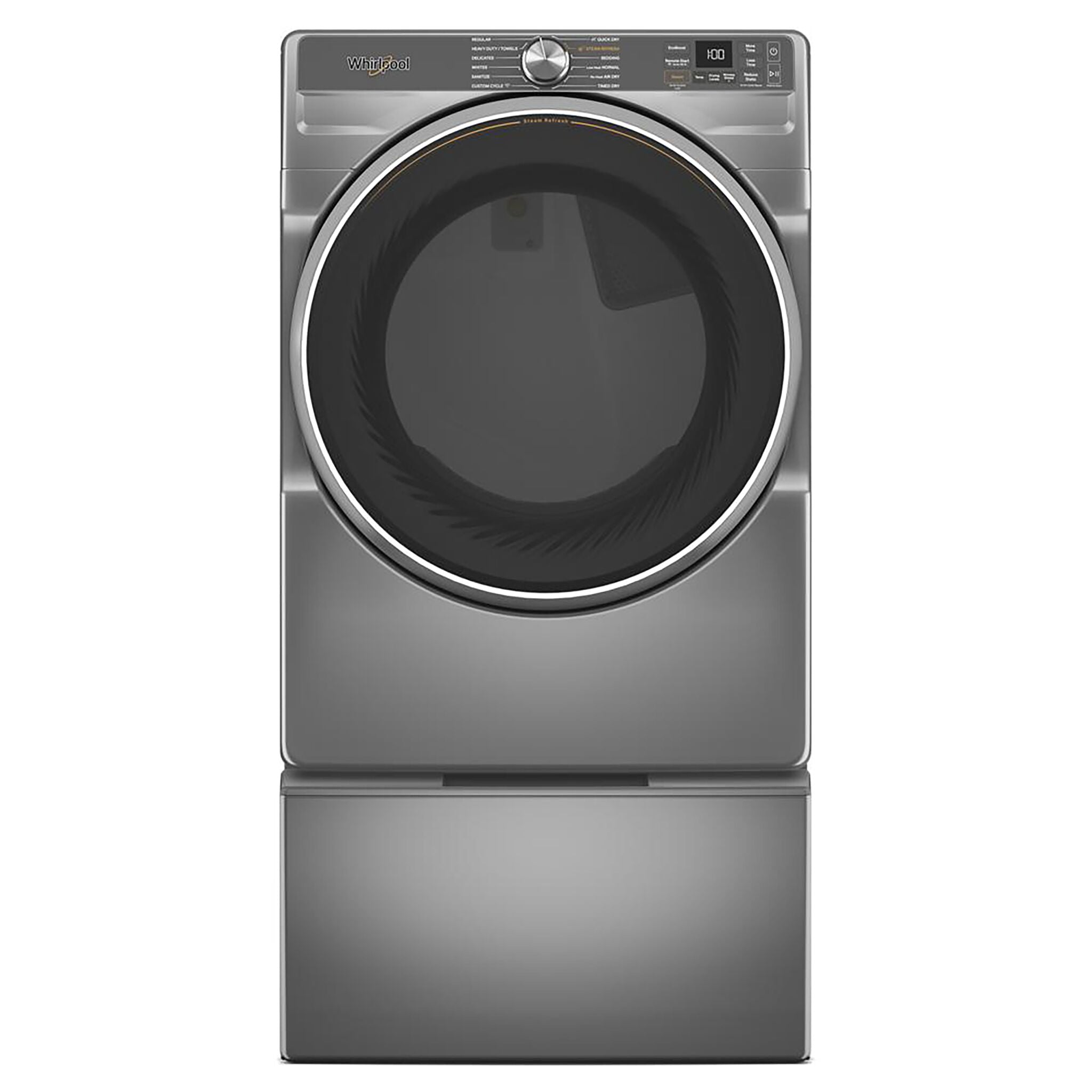 Whirlpool Radiant Silver Electric Dryer (7.4 Cu.Ft.) - YWED6720RR