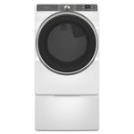 Whirlpool White Gas Dryer with Wrinkle Shield™ (7.4 Cu.Ft.) - WGD6720RW