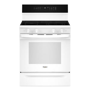 Whirlpool Cuisinière électrique 5,3 pi³ autonome blanc YWFES7530RW