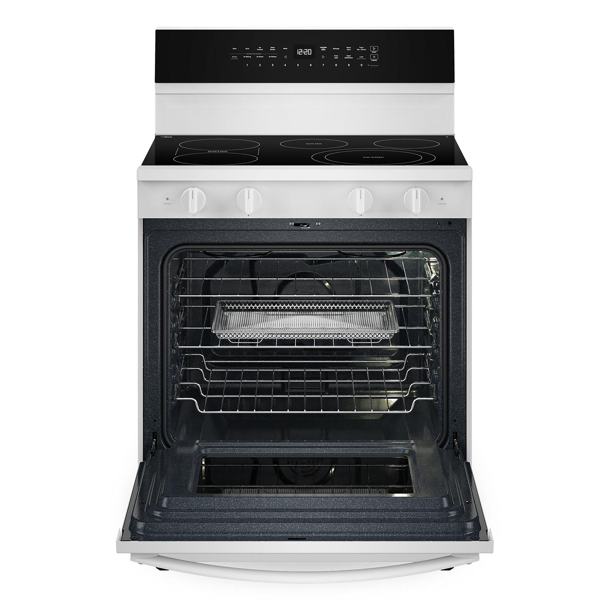 Whirlpool White Electric Freestanding Range (5.3 Cu.Ft.) - YWFES7530RW