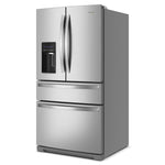 Whirlpool Fingerprint Resistant Stainless Steel 4-Door French Door Refrigerator (26 Cu.Ft.) - WRMF7736PZ