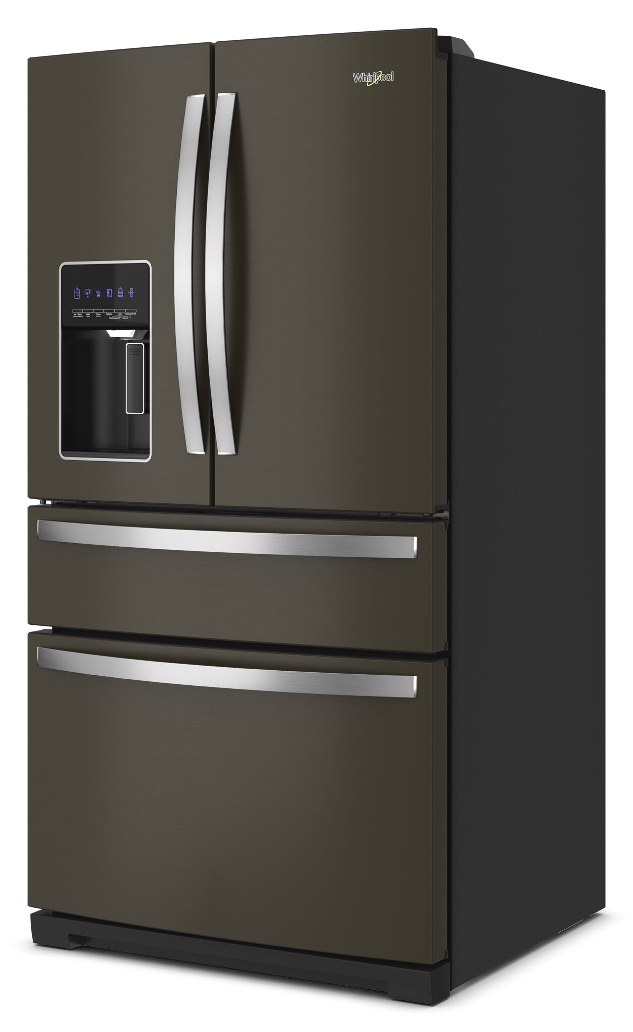 Whirlpool Black Stainless French Door Refrigerator (26.2 Cu.Ft.) - WRMF7736PV