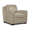 Wilmington Fauteuil en cuir - ivoire