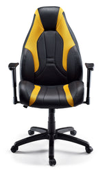 Zane Office Chair - Black, Yellow