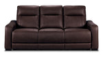 In Harmony - Zeppelin Power Reclining Sofa - Brown
