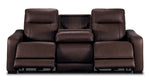In Harmony - Zeppelin Power Reclining Sofa - Brown