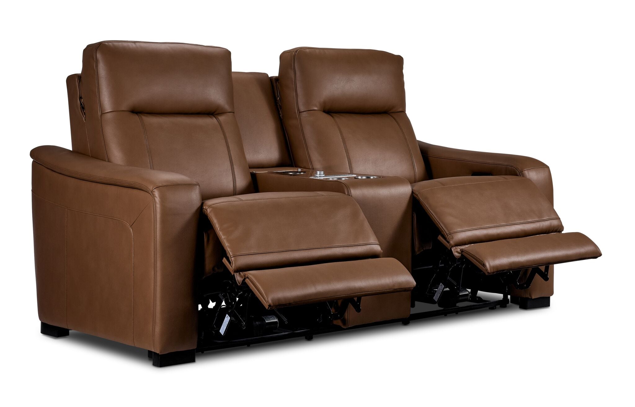 In Harmony - Zeppelin Power Reclining Loveseat - Tan