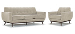 Ziva Sofa and Chair Set - Beige