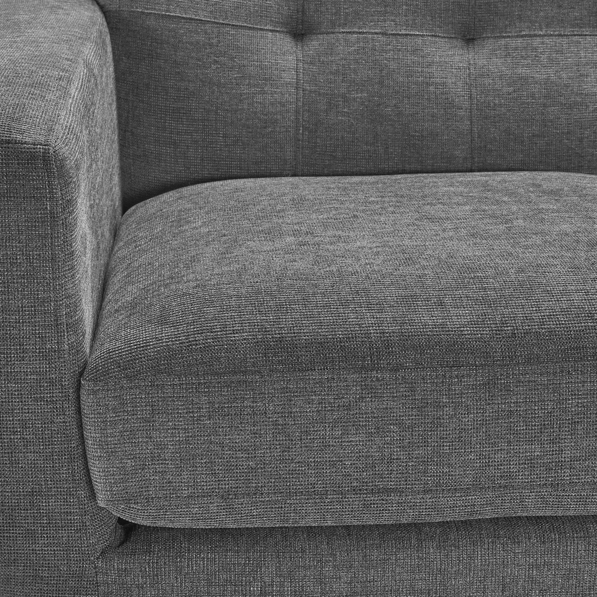 Ziva Sofa, Loveseat and Chair Set - Grey