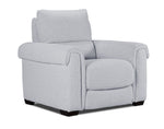 Zoey Power Reclining Sofa, Loveseat and Recliner Set - Snow