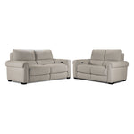 Zoey Power Reclining Sofa and Loveseat Set - Birch