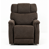 Sicily Fauteuil inclinable électrique – brun foncé