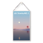 LG StanbyME 2 Carry Strap & Wall-Mount Holder - WS25XA.AUS
