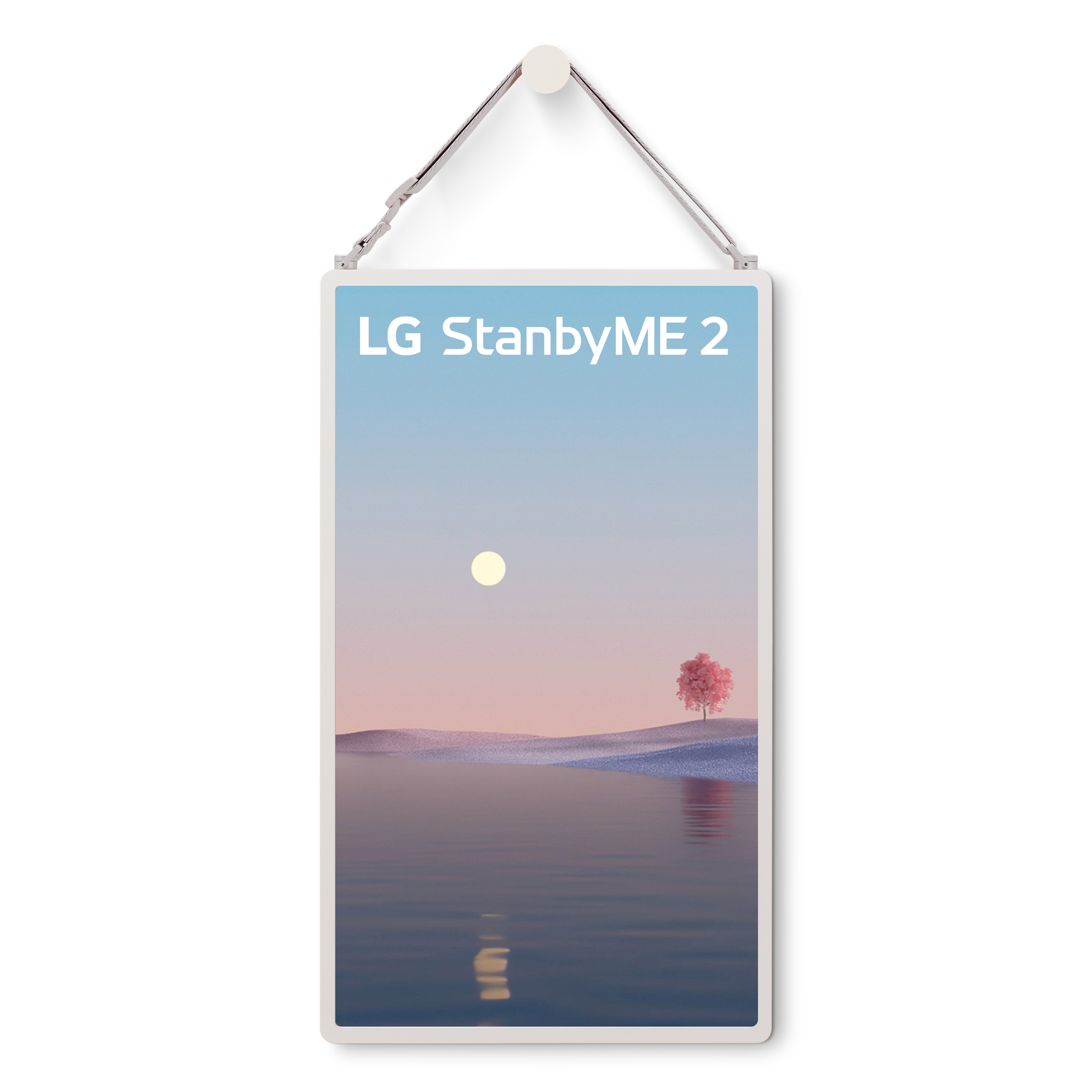 LG StanbyME 2 Carry Strap & Wall-Mount Holder - WS25XA.AUS
