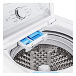 LG White Top Load Washer with Agitator and SlamProof® Glass Lid (4.8 Cu. Ft) -WT6105CW