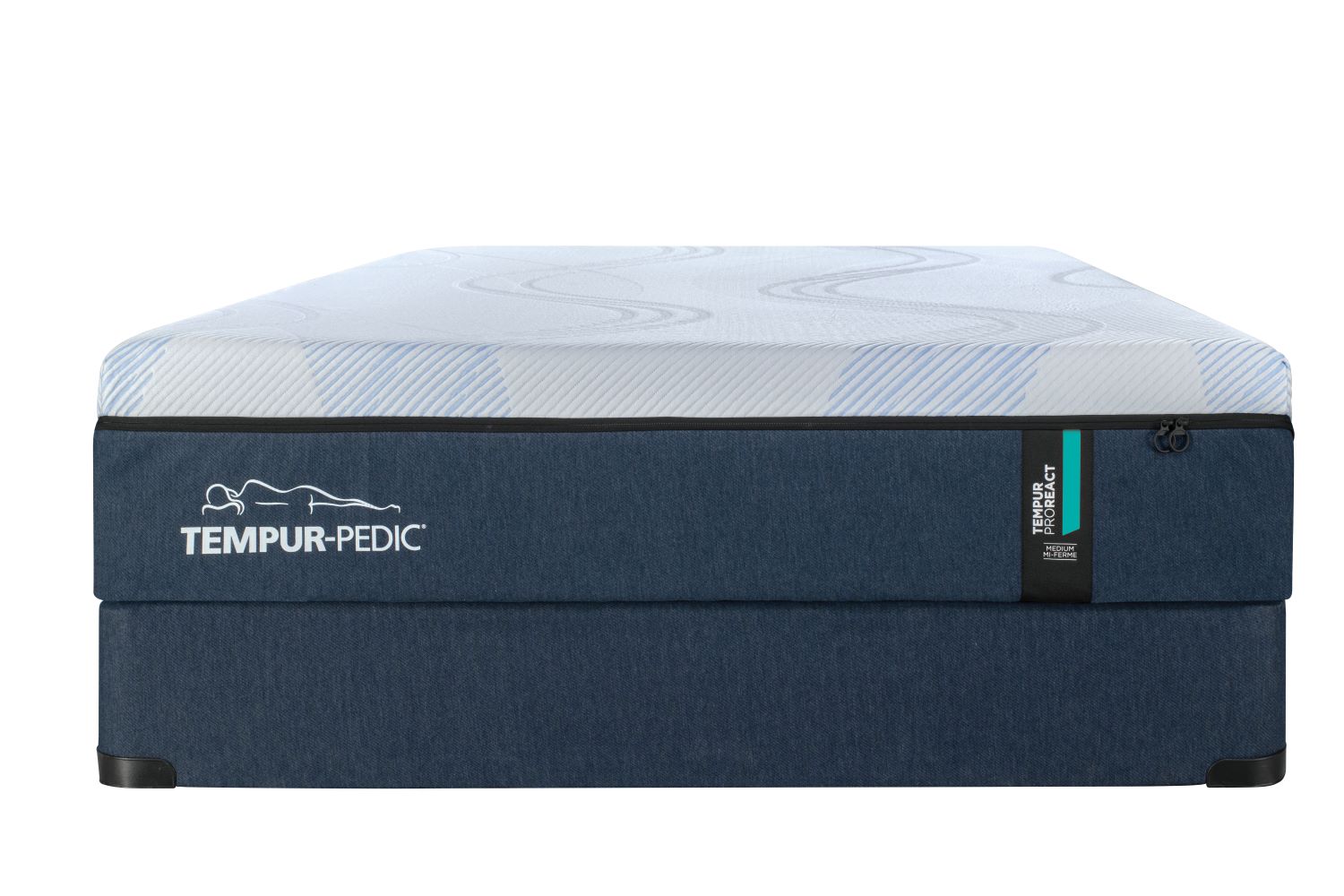 Tempur-Pedic Pro-React 2.0 Medium King Mattress and Split Boxspring Set