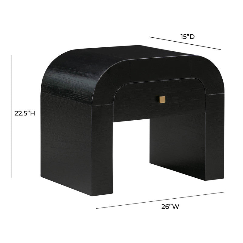 Matera Night Table - Black