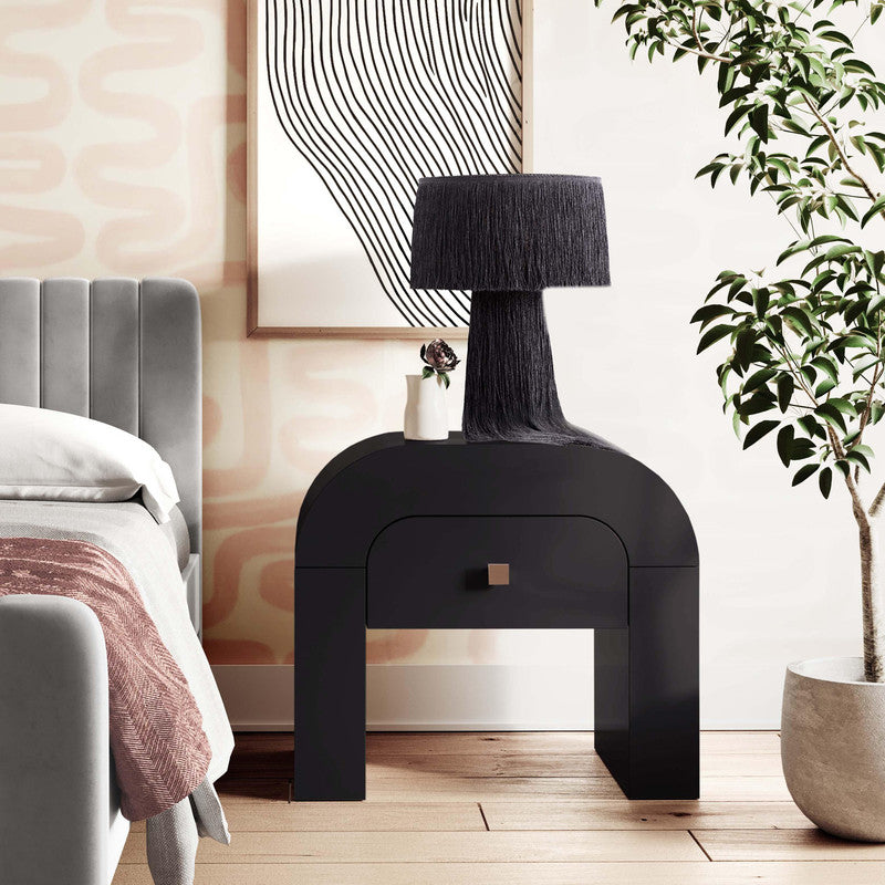 Matera Night Table - Black