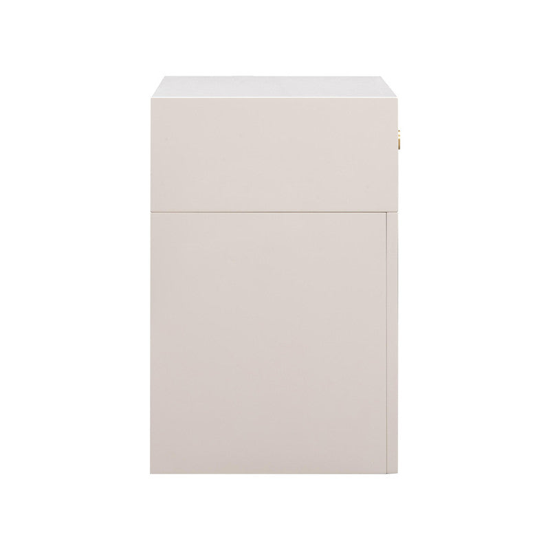 Massa Night Table - Cream