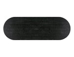 Montangu 120" Rope Dining Table -  Black