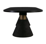 Montangu 120" Rope Dining Table -  Black