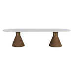 Montangu 120"  Rope Dining Table -  Natural