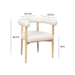 Rimini Dining Chair - Cream