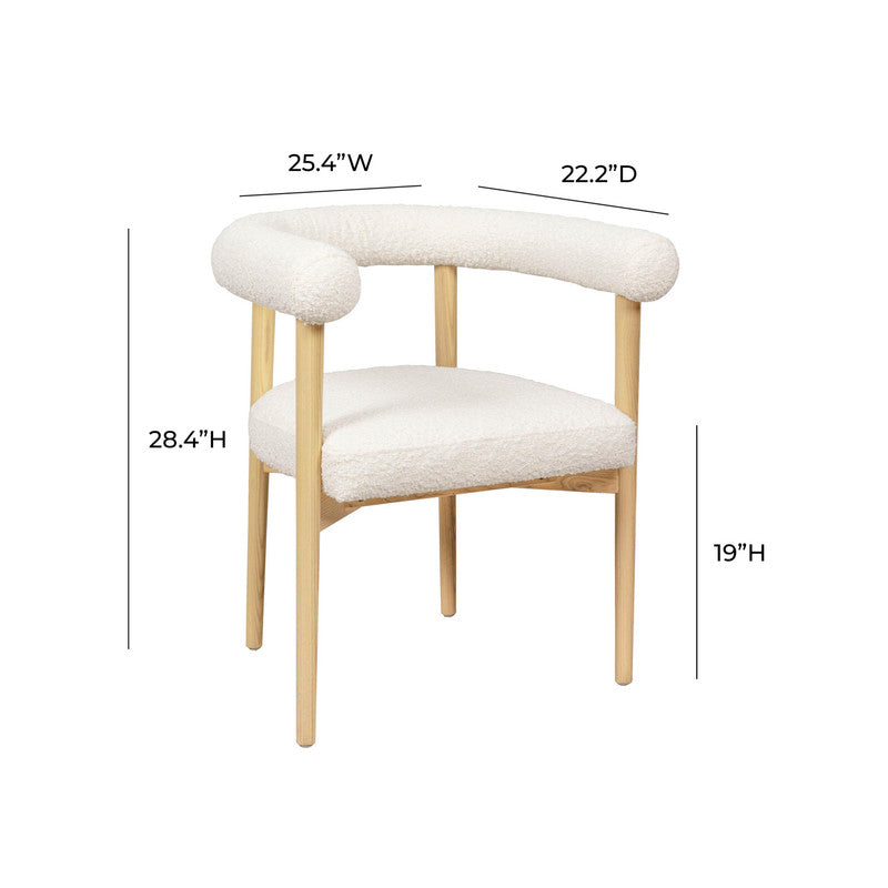 Rimini Dining Chair - Cream