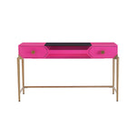 Anson Office Desk - Pink
